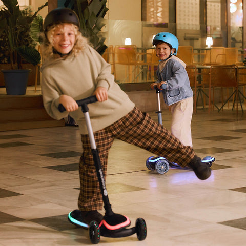 Kinderkraft Three-wheeled LED scooter Raket