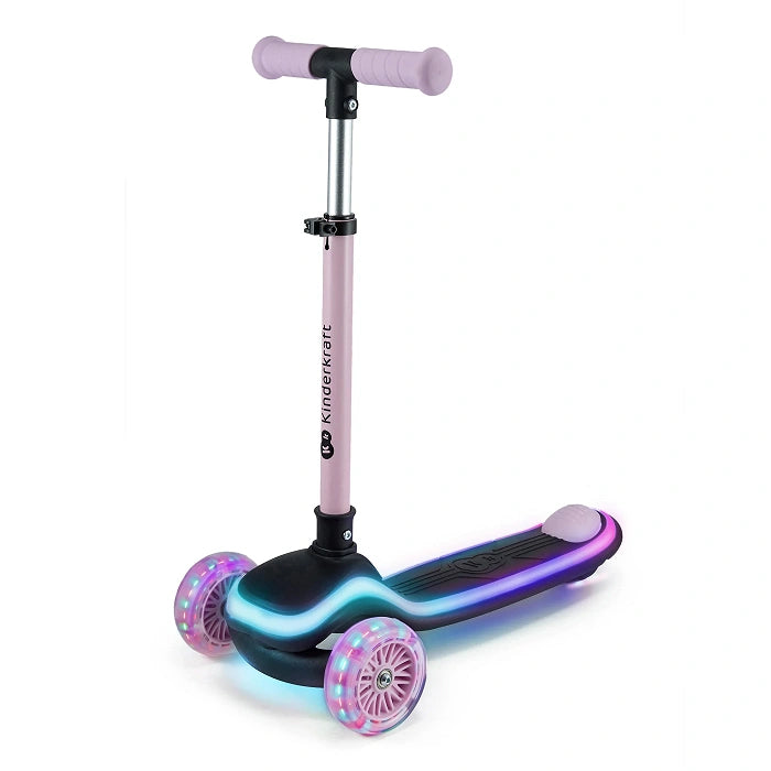 Kinderkraft Three-wheeled LED scooter Raket