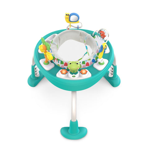 BRIGHT STARTS Bounce?Bounce?Baby™ 2-in-1 Activity Jumper & Table - Playful Pond™