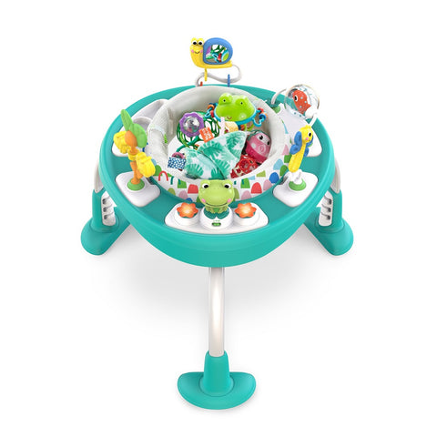 BRIGHT STARTS Bounce?Bounce?Baby™ 2-in-1 Activity Jumper & Table - Playful Pond™