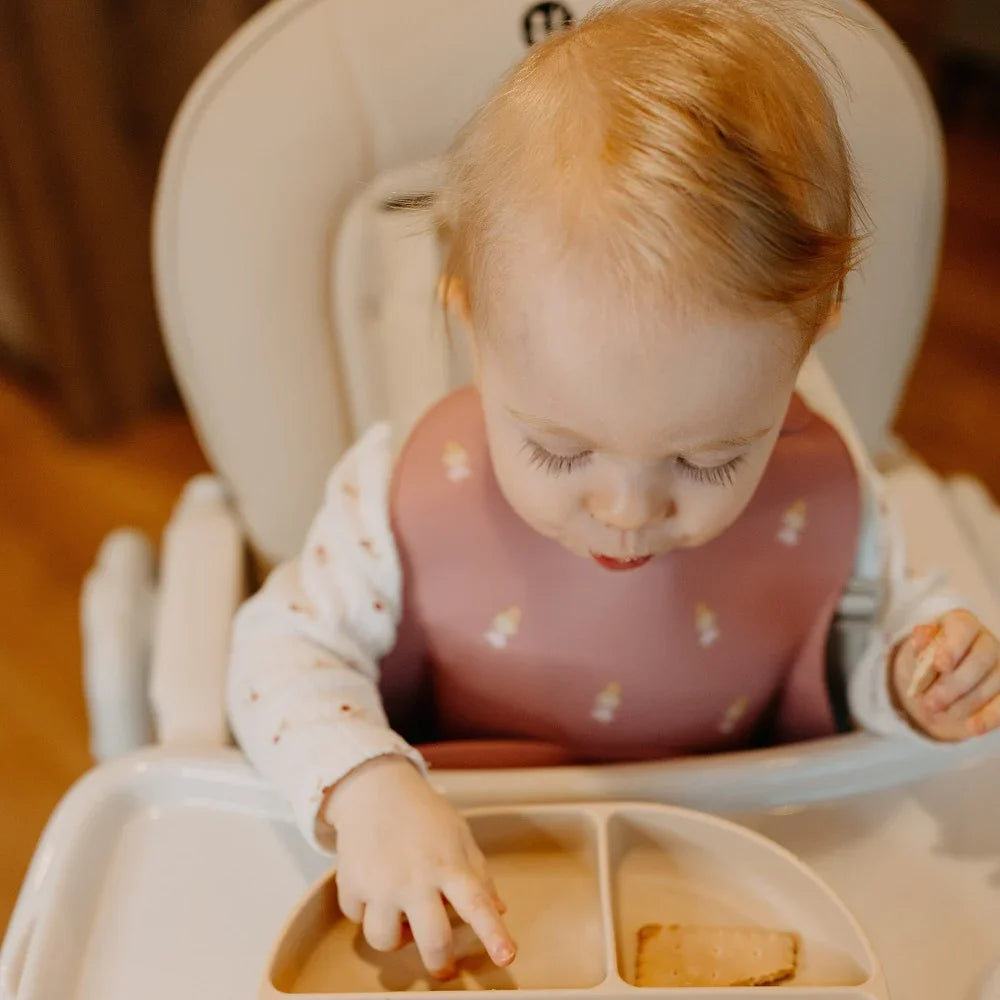 Petite&Mars Silicone bib Take&Match 6m+