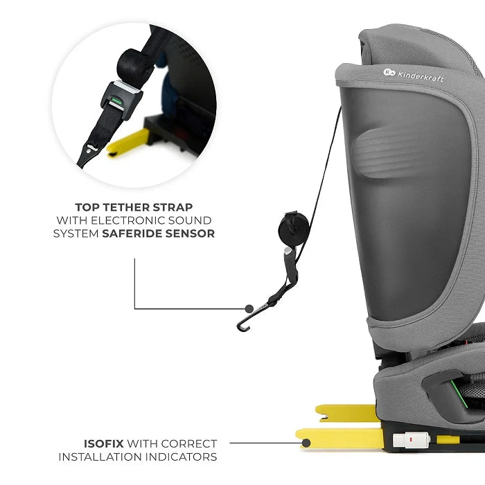 Kinderkraft FIX2GO Car Seat 76-150cm