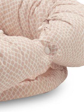 Jollein - Baby Nest Snake 90x52cm - Pale Pink - Mari Kali Stores Cyprus