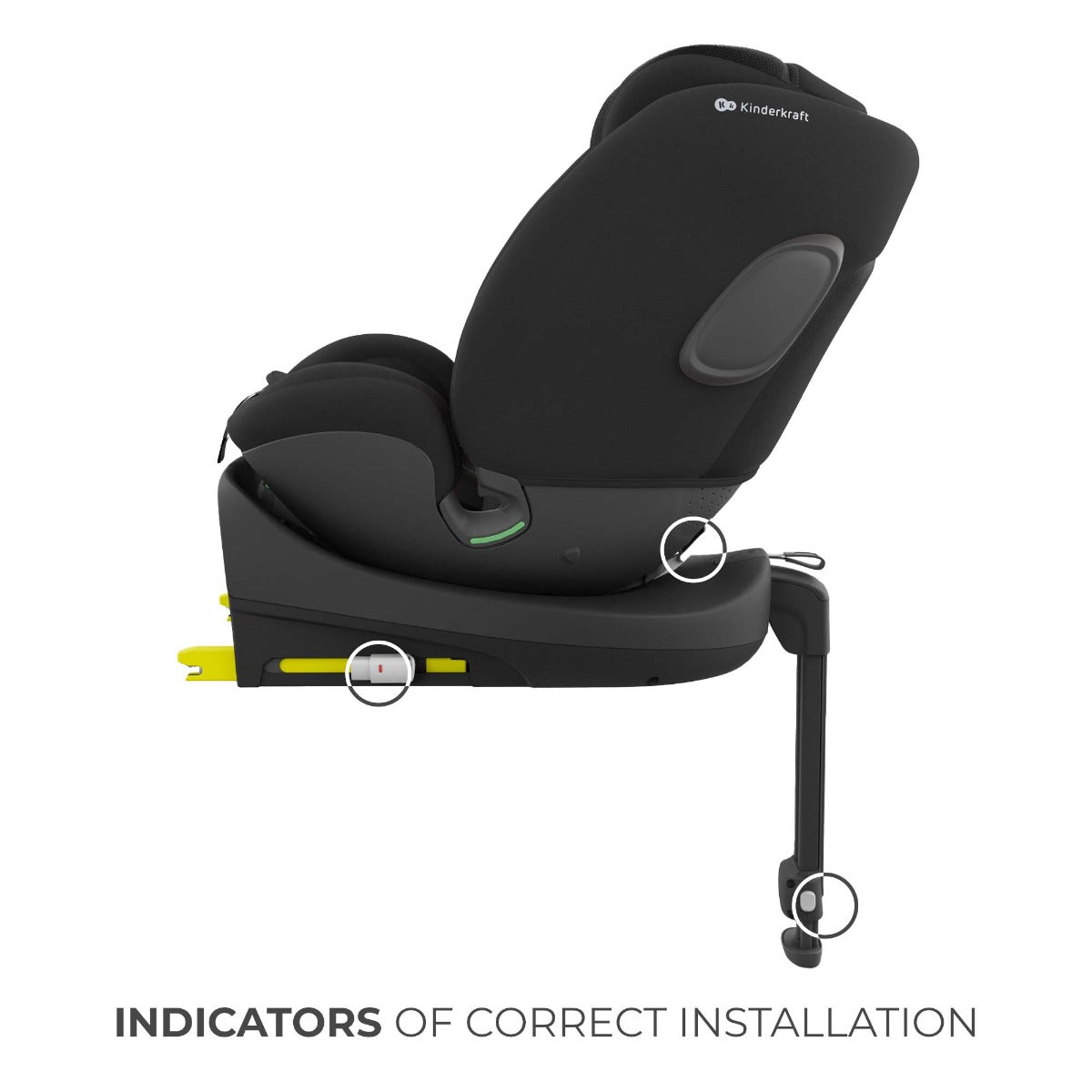 Kinderkraft I-FIX Endura Safe Car Seat 60–150 cm