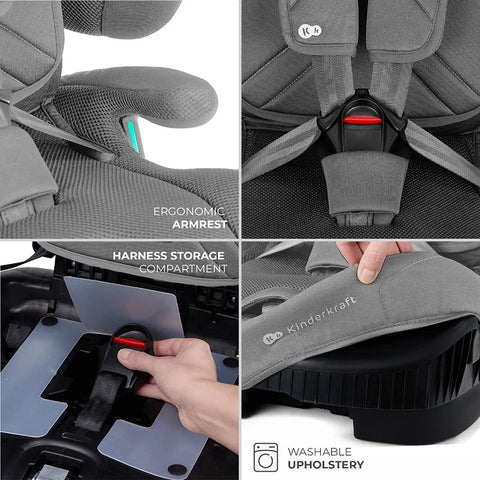 Kinderkraft FIX2GO Car Seat 76-150cm