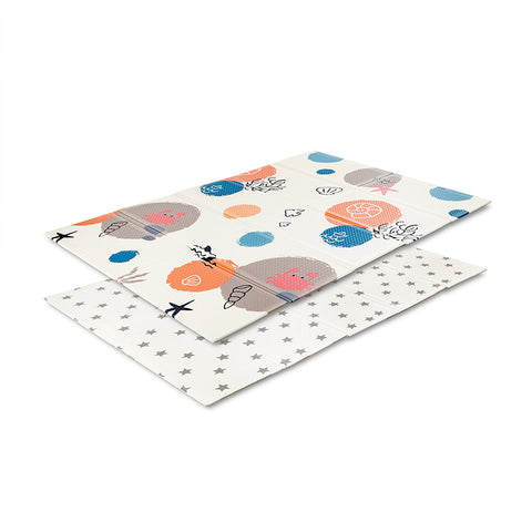 Double sided Children Playmat Ocean 120x180cm Foldable