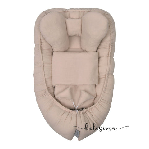 Belisima Cocoon With Blanket Casual  Beige