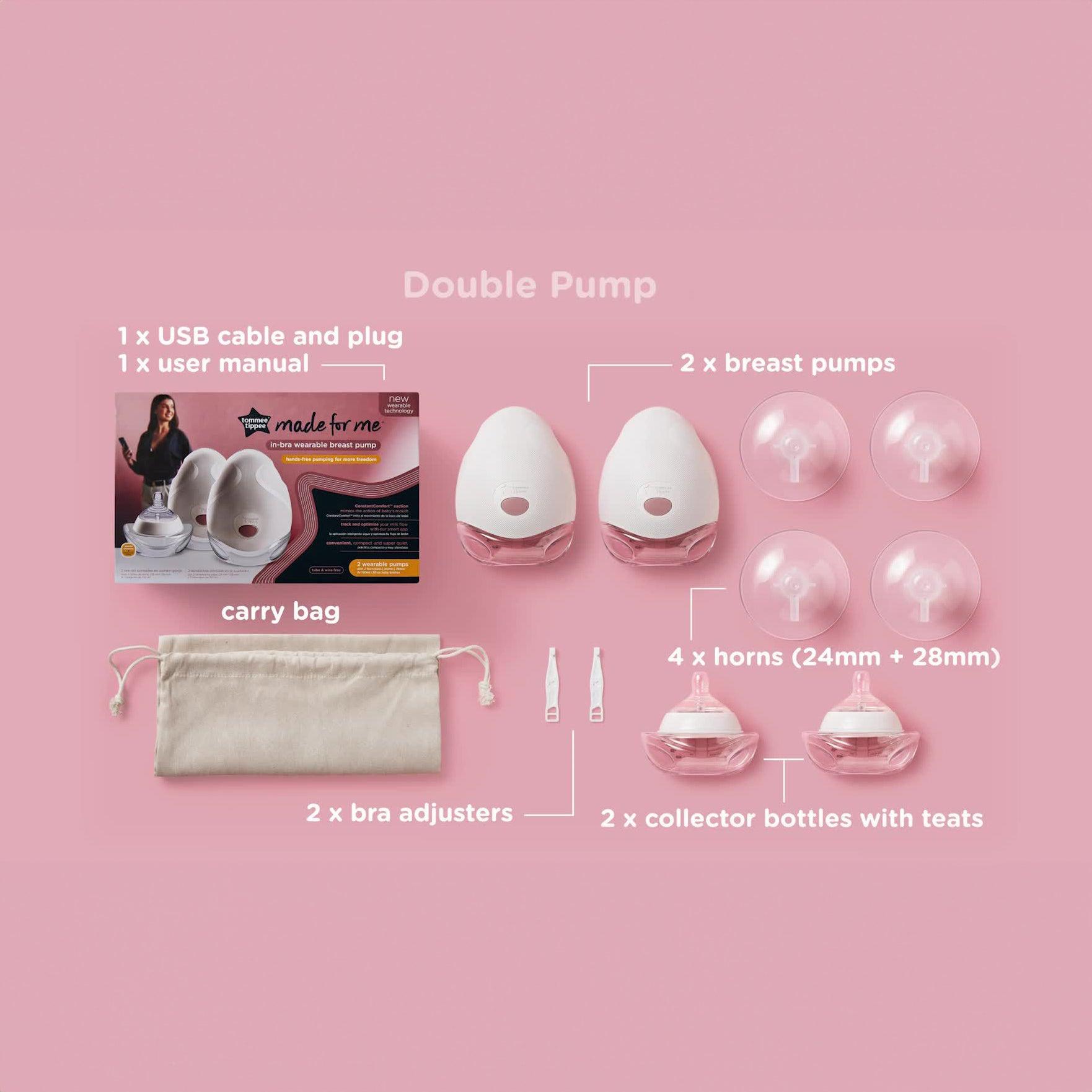 Tommee Tippee Made for Me Double Wearable Breast Pump