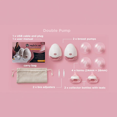 Tommee Tippee Made for Me Double Wearable Breast Pump