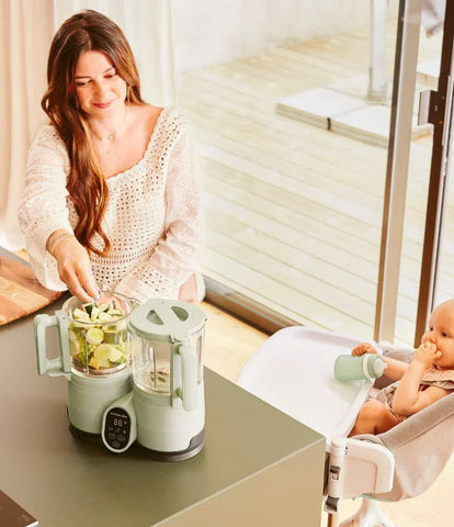 Babymoov Nutribaby Glass 2.0 Παρασκευαστής Βρεφικών Τροφών