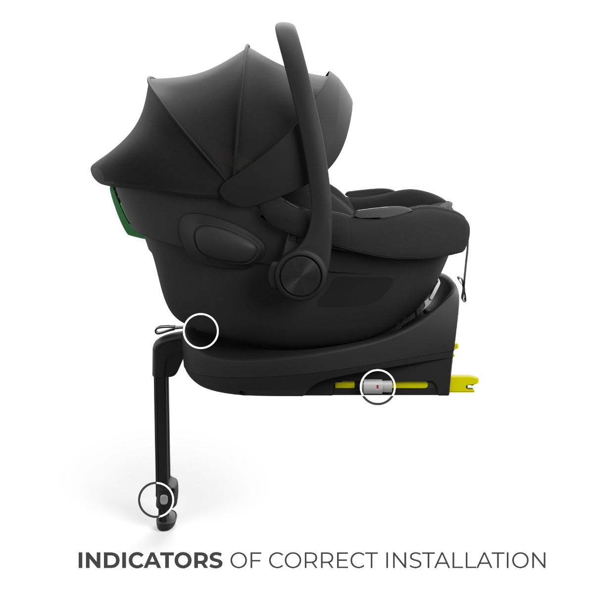Βρεφικό Κάθισμα Αυτοκινήτου Kinderkraft I-LITE 0–87 εκ.