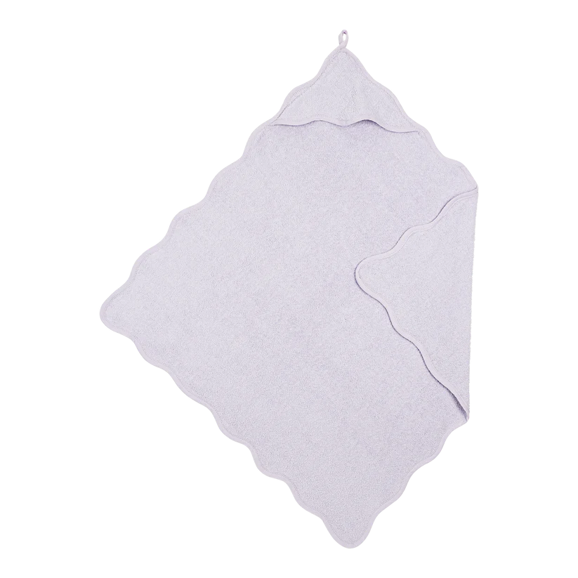 Meyco Bathcape Terry Wavy Soft Lavender