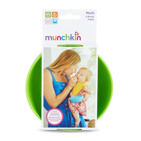 Munchkin - Munchkin Modern Multi Bowls 4pcs - Mari Kali Stores Cyprus