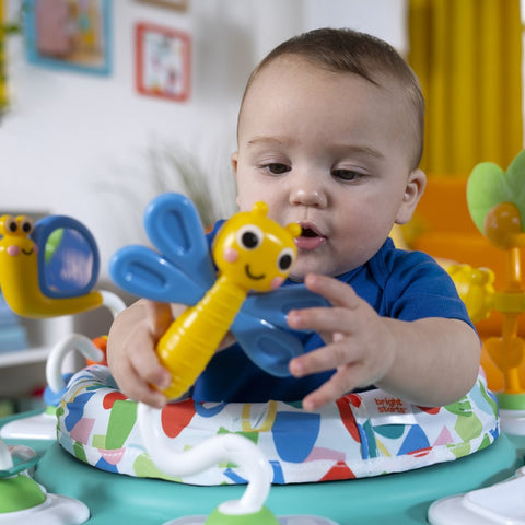 BRIGHT STARTS Bounce?Bounce?Baby™ 2-in-1 Activity Jumper & Table - Playful Pond™