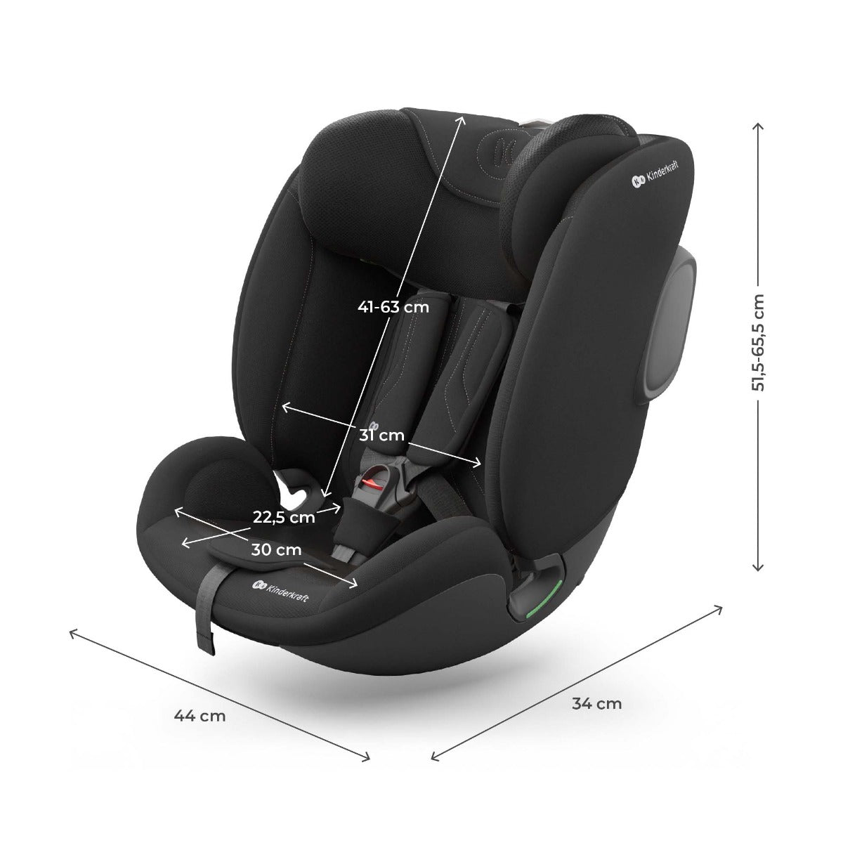 Kinderkraft I-FIX Endura Safe Car Seat 60–150 cm