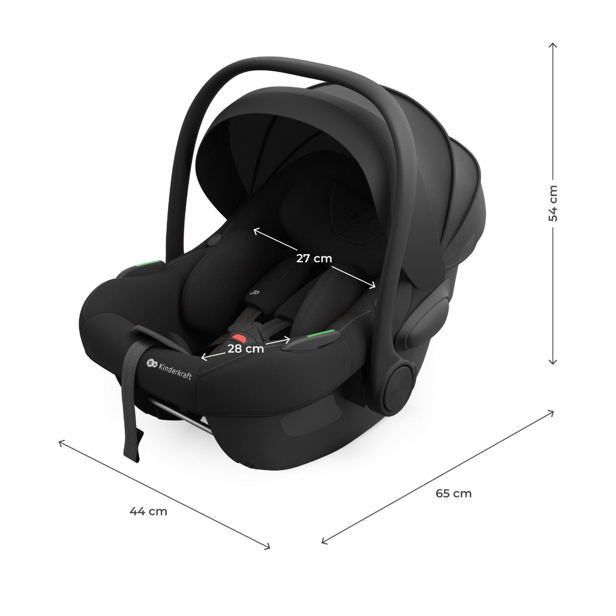 Βρεφικό Κάθισμα Αυτοκινήτου Kinderkraft I-LITE 0–87 εκ.
