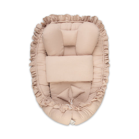 Belisima Cocoon With Blanket Natural Beige