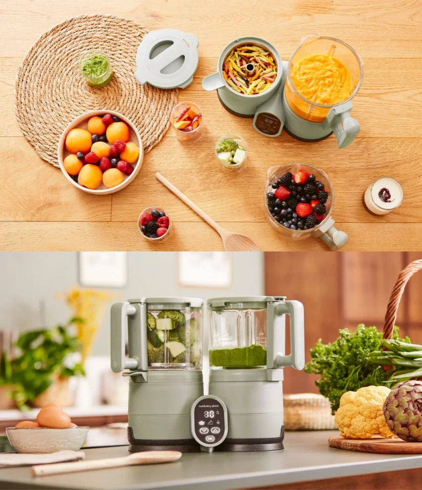 Babymoov Nutribaby Glass 2.0 Παρασκευαστής Βρεφικών Τροφών