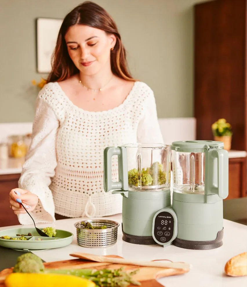 Babymoov Nutribaby Glass 2.0 Παρασκευαστής Βρεφικών Τροφών