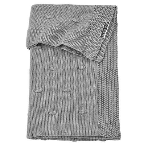 Meyco Blanket Knots 75x100cm Grey