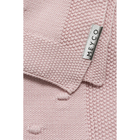 Meyco Blanket Knots 75x100cm Pink