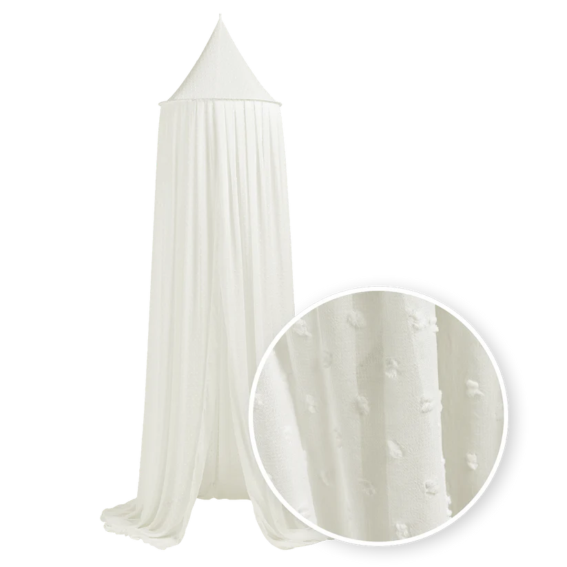 Meyco Canopy Plume Offwhite 55x240cm