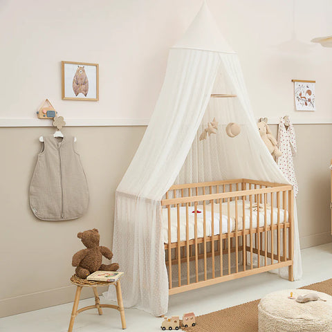 Meyco Canopy Plume Offwhite 55x240cm