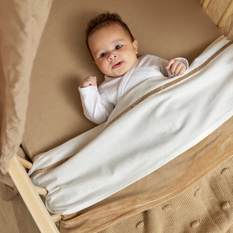 Meyco Fitted Sheet Jersey 2 pack 60x120cm Taupe