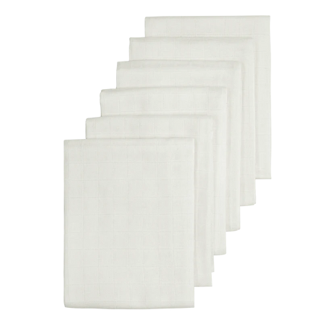 Meyco Muslin Cloths Offwhite