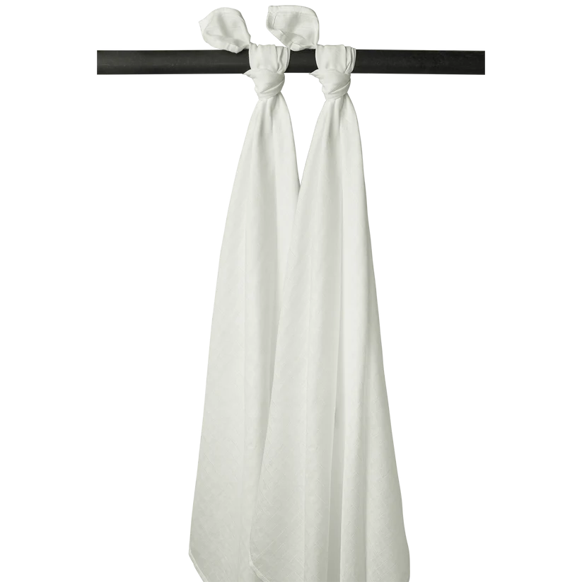Meyco Muslin Cloths 2 Pack 120x120cm Offwhite