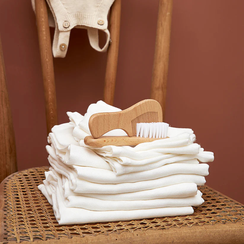 Meyco Muslin Cloths 2 Pack 120x120cm Offwhite