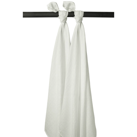 Meyco Muslin Cloths 2 Pack 120x120cm Offwhite