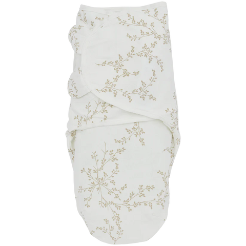 Meyco Swaddle Wrap 0-3 Months 1 Pack Branches Sand