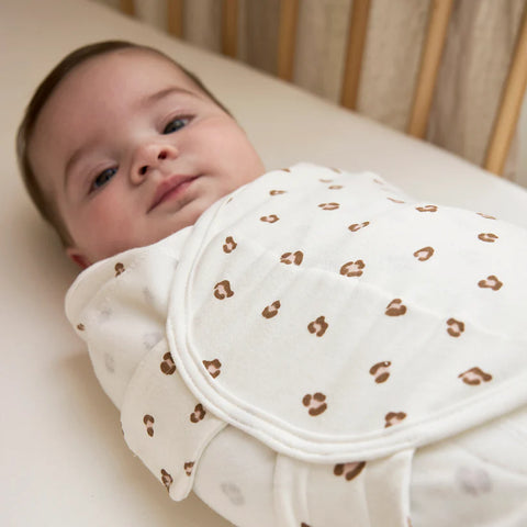 Meyco Swaddle Wrap 1 Pack 0-3 Months Mini Panther Soft Pink