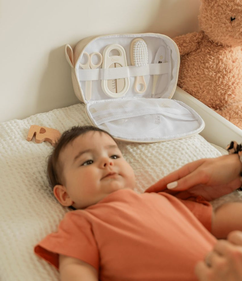 Babymoov Baby Grooming Kit Sand – 9 Baby Care Accessories