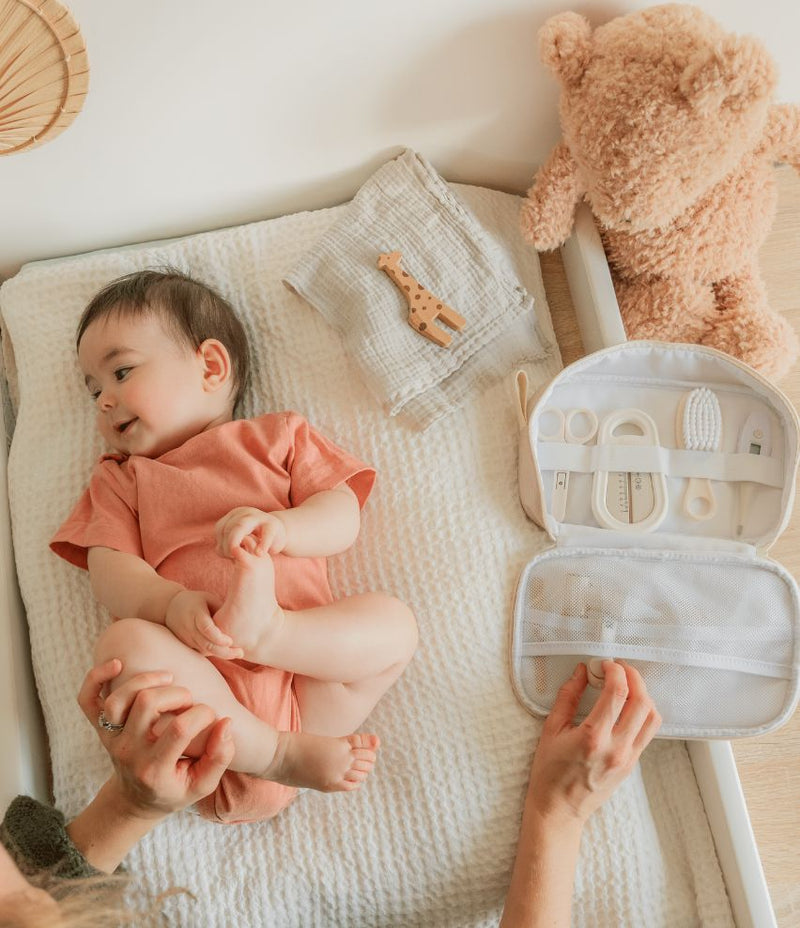 Babymoov Baby Grooming Kit Sand – 9 Baby Care Accessories