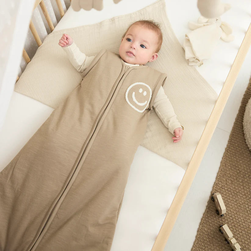 Meyco Sleeping bag with detachable sleeves interlock jersey 90 cm 2.5 tog