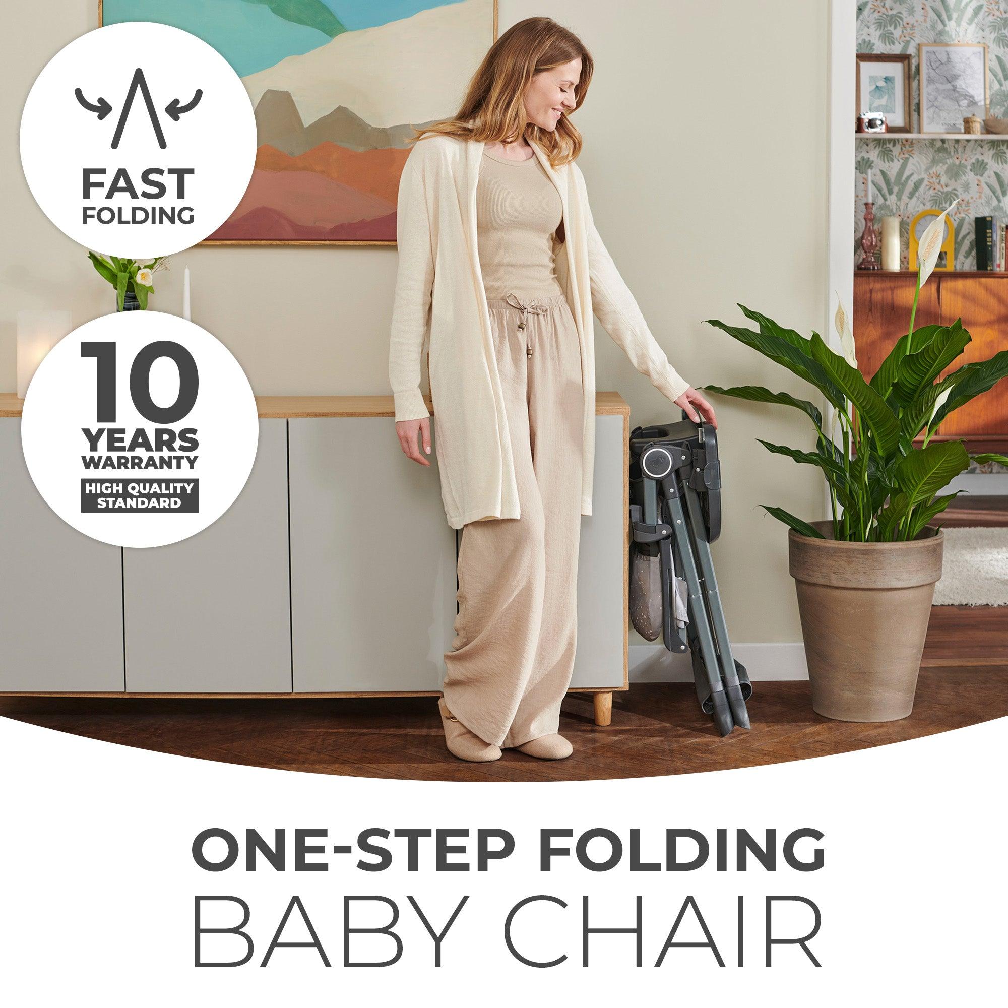 Kinderkraft Foldee Foldable Children Feeding Chair