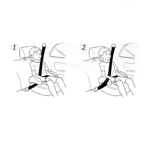 Seven Mickey Baby Car Seat Booster i-Size Gray