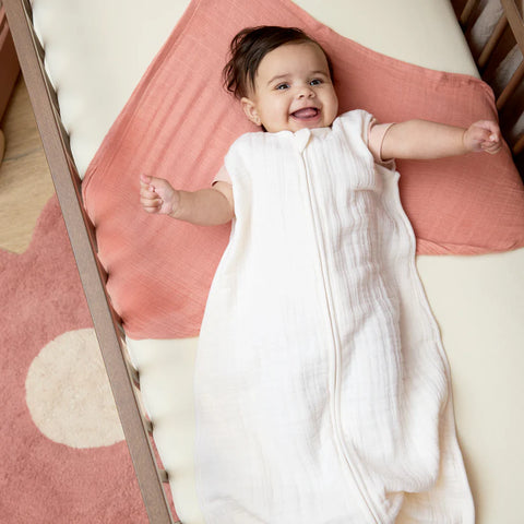 Meyco 3 Pack Muslin Cloths Pre-washed Muslin Soft Rose/Rose/Natural