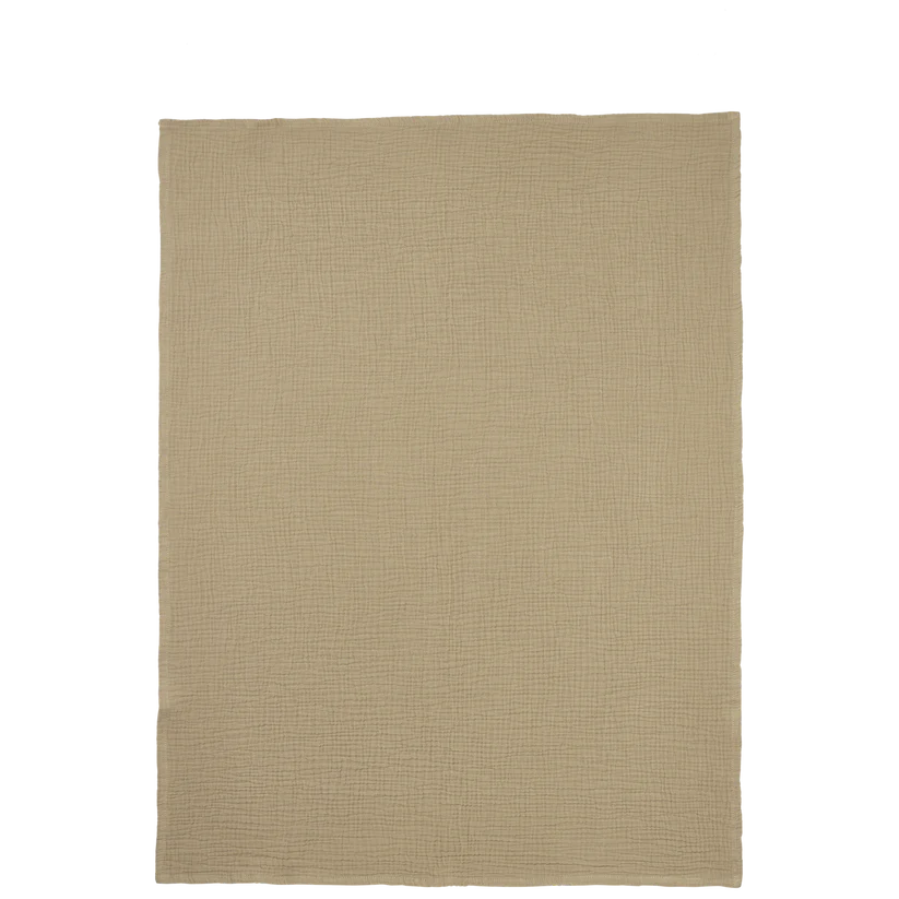 Meyco Bed Sheet Pre-washed Muslin 100x150cm Taupe