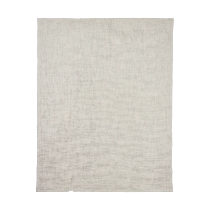 Meyco Bed Sheet Pre-washed Muslin Greige 75x100cm