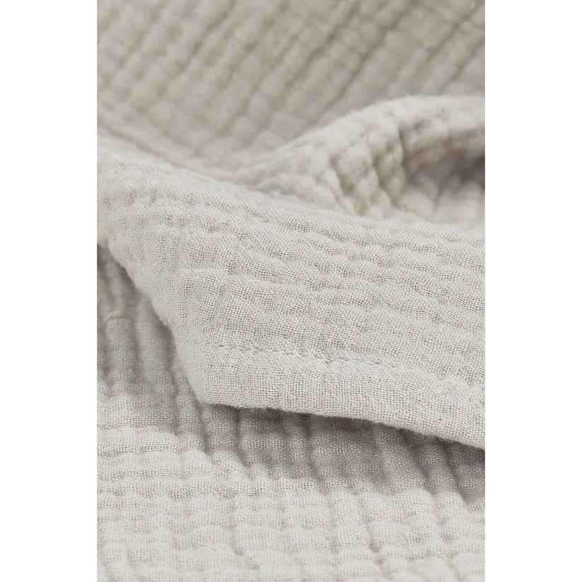 Meyco Bed Sheet Pre-washed Muslin Greige 75x100cm
