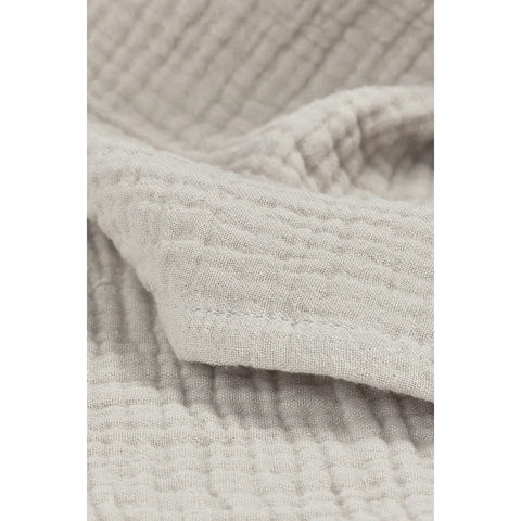 Meyco Bed Sheet Pre-washed Muslin Greige 75x100cm
