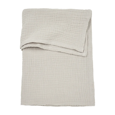 Meyco Bed Sheet Pre-washed Muslin Greige 75x100cm