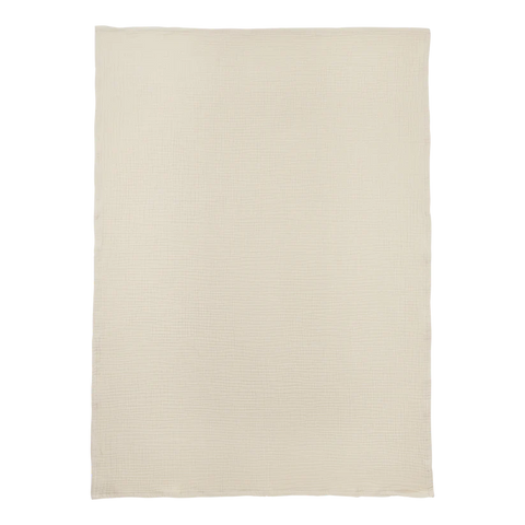 Meyco Bed Sheet Pre-washed Muslin Soft Sand 100x150cm