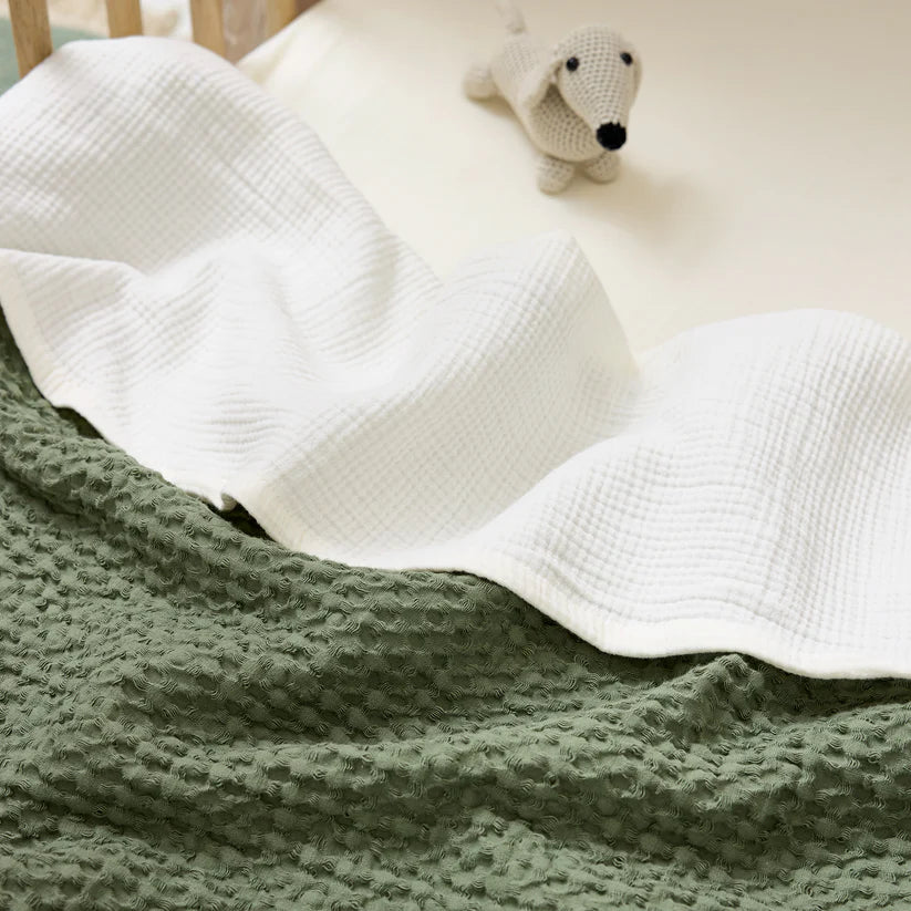 MEYCO Bed Sheet Pre-washed Muslin 75x100cm Natural