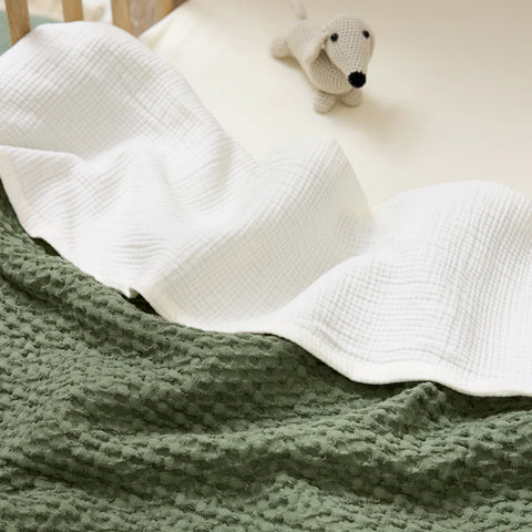 MEYCO Bed Sheet Pre-washed Muslin 75x100cm Natural