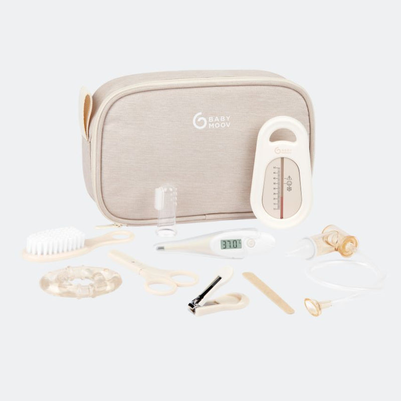 Babymoov Baby Grooming Kit Sand – 9 Baby Care Accessories