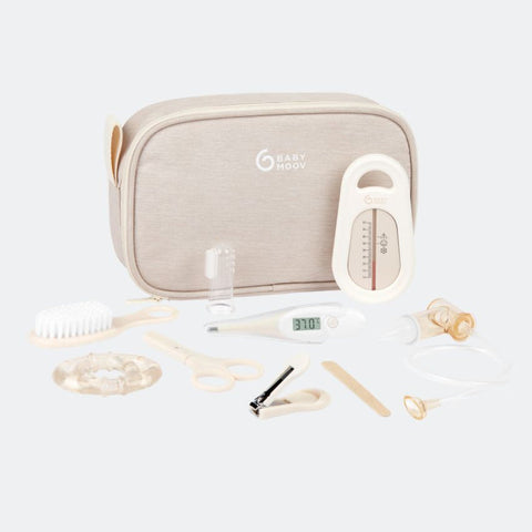 Babymoov Baby Grooming Kit Sand – 9 Baby Care Accessories